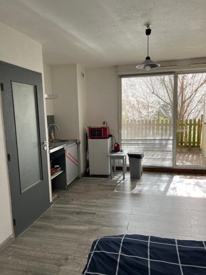 Logement Type Studio 1 Piece Proche Zenith Strasburgo Esterno foto
